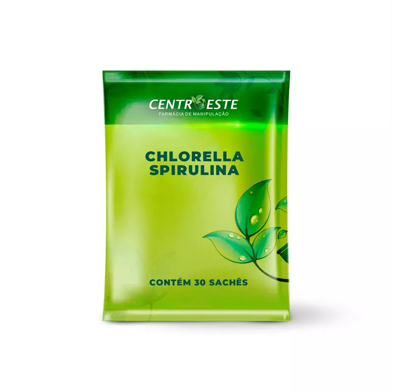Clorella 1g + Spirulina 1g