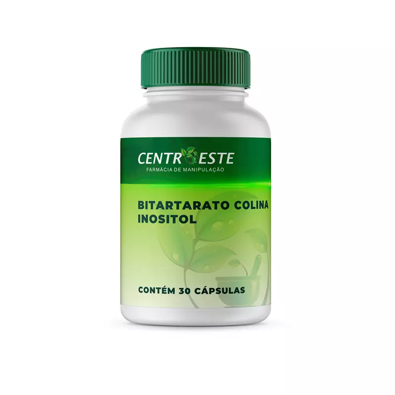 Bitartarato de Colina 300mg + Inositol 150mg
