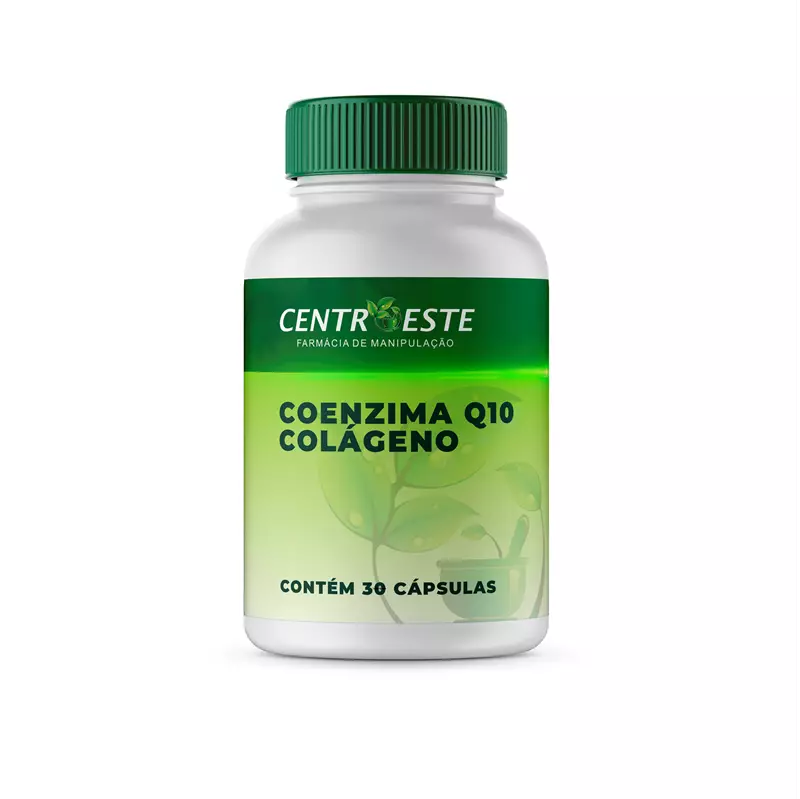 Coenzima Q10 100mg + Colágeno 500mg