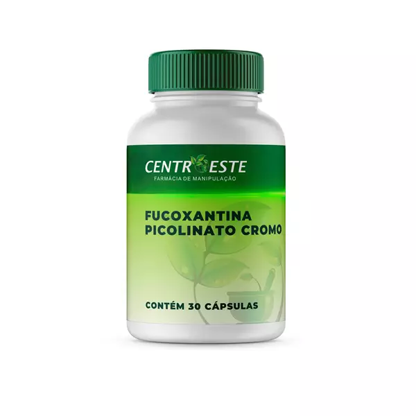Fucoxantina 200mg + Picolinato cromo 100mcg