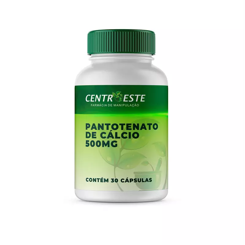 Pantotenato de cálcio 500mg