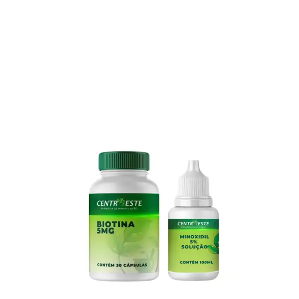 Kit Biotina + Minoxidil
