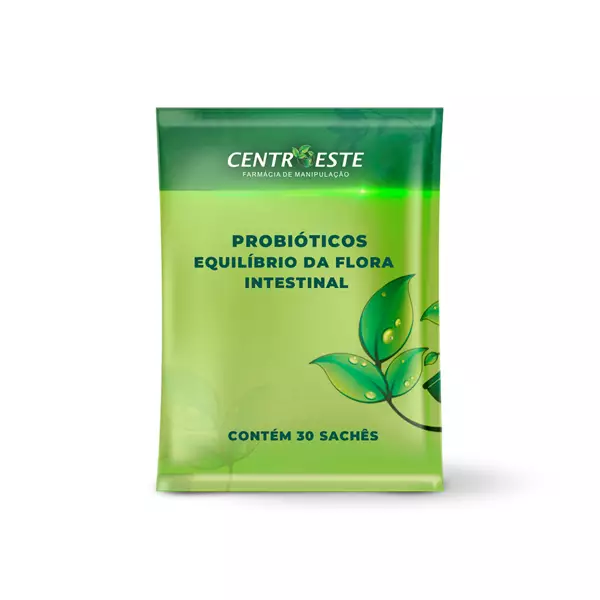 Sachê de Probióticos - Equilíbrio da Flora Intestinal