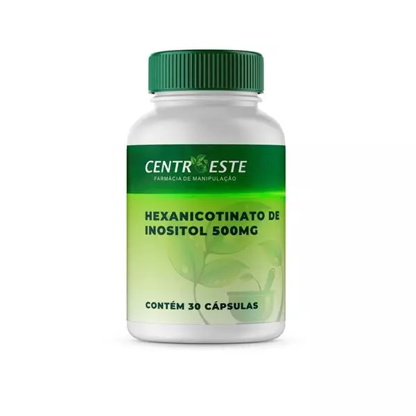 Hexanicotinato de inositol (Niacina No Flusing) 500mg