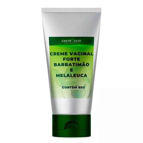 Creme Vaginal Forte Barbatimão e Óleo de melaleuca