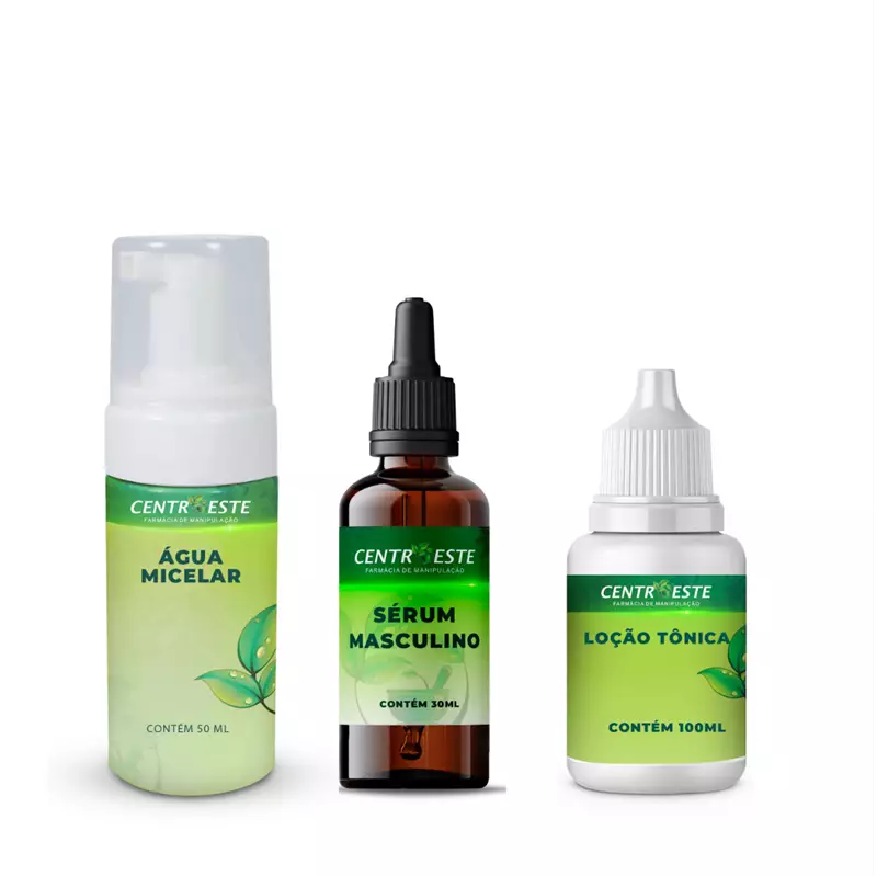 Kit Skincare Masculino