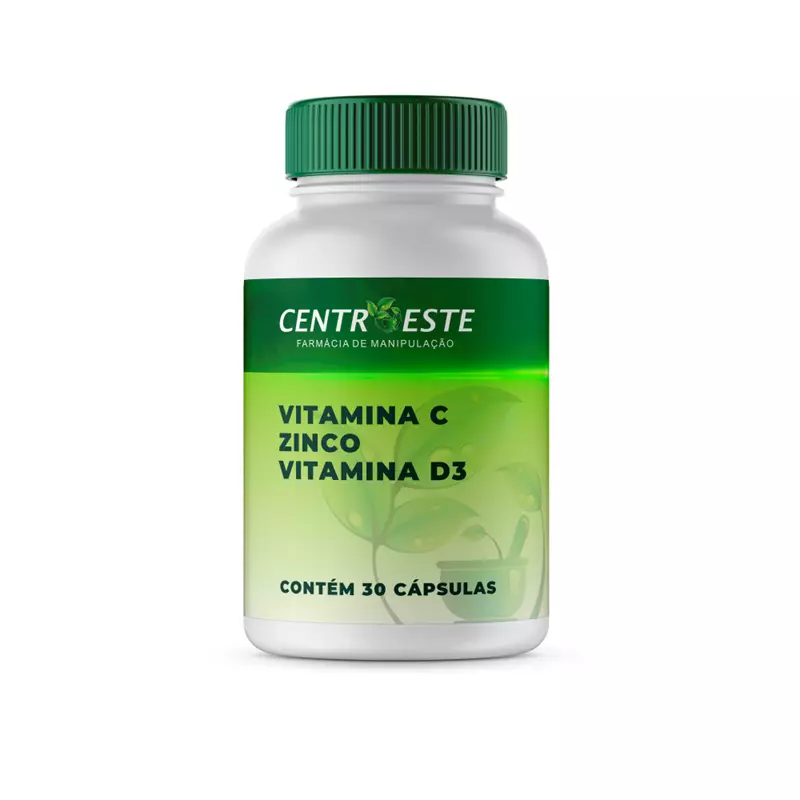 Vitamina C + Zinco quelato + Vitamina D3